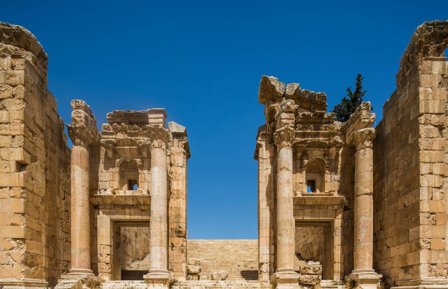 Propylaeum-Temple-of-Artemis-Jerash-Jordan