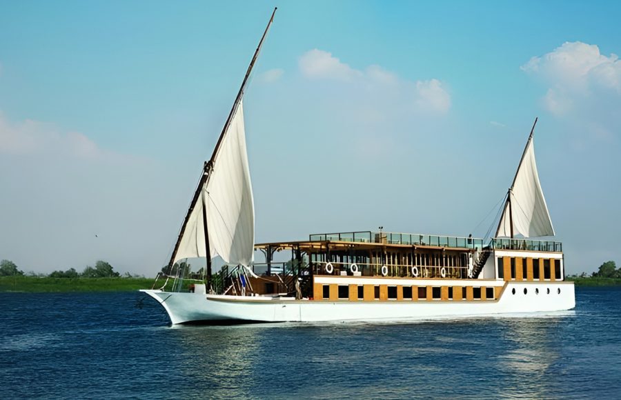 Sanctuary Zein Nile Chateau sailing on the Nile River