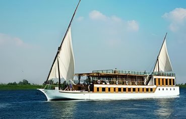 Sanctuary Zein Nile Chateau sailing on the Nile River