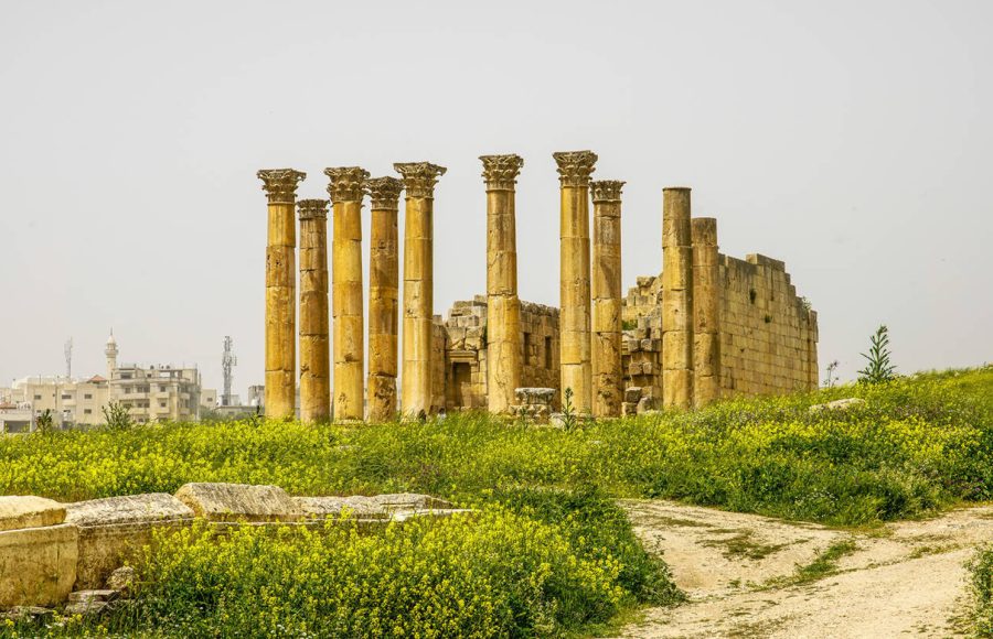 Temple-of-Artemis-Jerash-archeological-site-Jordan