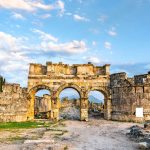 The-Domitian-Gate-at-Hierapolis-in-Pamukkale-Turkey