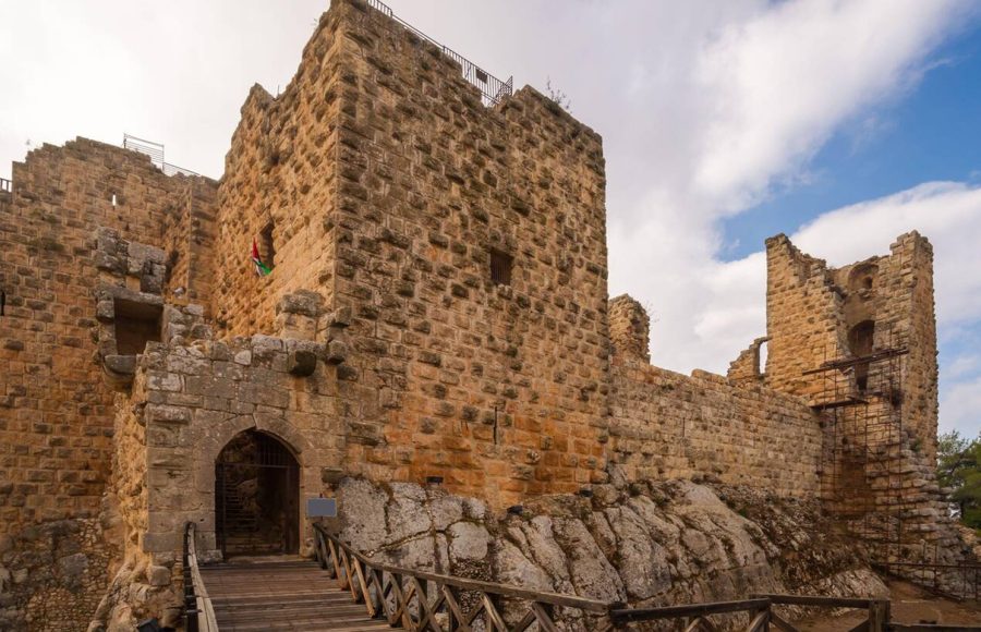 The-ayyubid-castle-of-Ajloun-in-northern-Jordan-built-in-the-12th-century