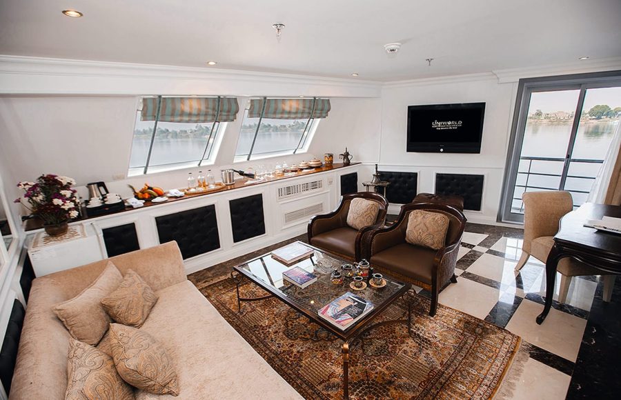 Luxury Nile Cruise Suite with River View