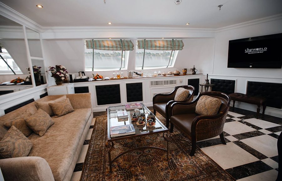 Luxury Nile Cruise Suite Living Room