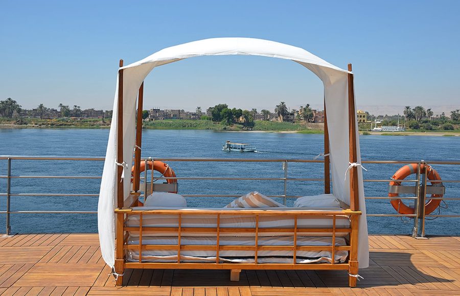 Nile Cruise Sundeck Canopy Daybed
