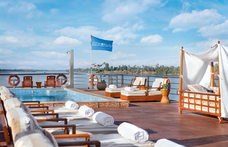 Nile Cruise Sundeck with Pool and Daybed