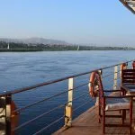 Nile Cruise Sundeck Seating and River View