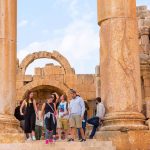Tourists-near-Temple-of-Artemis-in-the-ancient-Roman-city-of-Gerasa