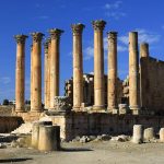 View-over-the-Temple-of-Artemis-in-Jerash-city-Jordan-Middle-East