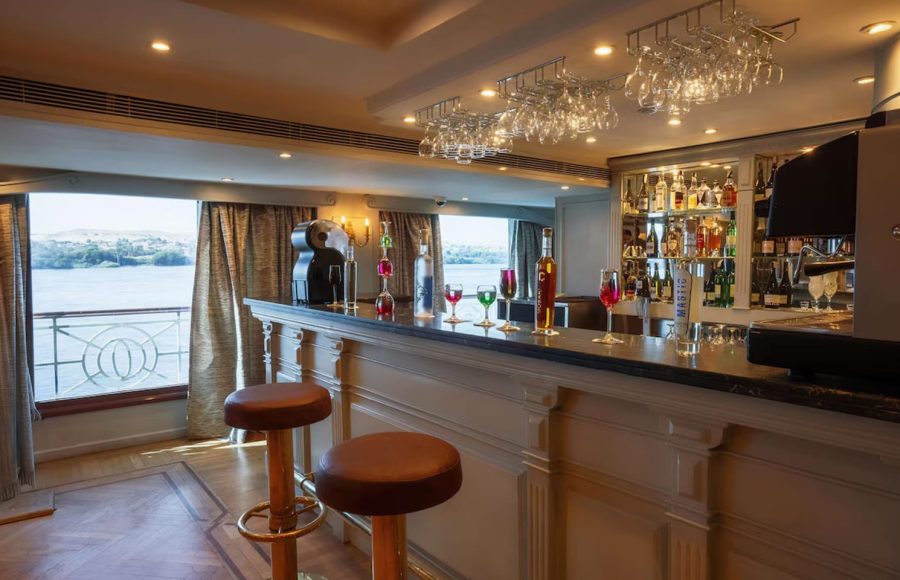 Close-up of a colorful, elaborately garnished buffet spread with salads and appetizers.
