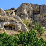 carved-churches-at-Göreme-Open-Air-Museum-in-Cappadocia-Turkey