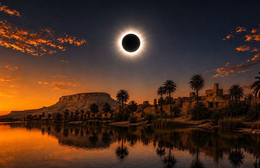 egypt-solar-eclipse-in-siwa-oasis