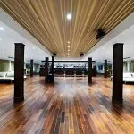 A Spacious main lounge, offering evening entertainment for the Nile cruise itinerary from Cairo.