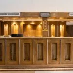 The front desk of the MS Semiramis III Nile Cruise.