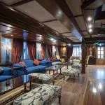 The main lobby on the MS Terramar.