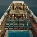 Sundeck and pool area on the MS Terramar.