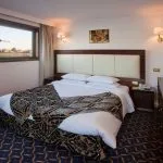 A double bed cabin on the MS Nile Saray.