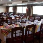 The restaurant of the MS Nile Saray.