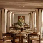 The elegant and spacious dining room of the MS Soleil Nile Cruise.