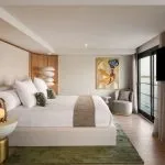 The luxurious and artfully decorated Royal Suite on the MS Soleil Nile Cruise.