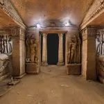 Catacombs of Kom El Shoqafa interior, a key stop on an Alexandria one day tour