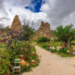 view-of-uchisar-castle-in-cappadocia-Turkey