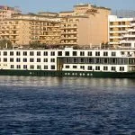 Zeina Nile cruise ship docked on a river